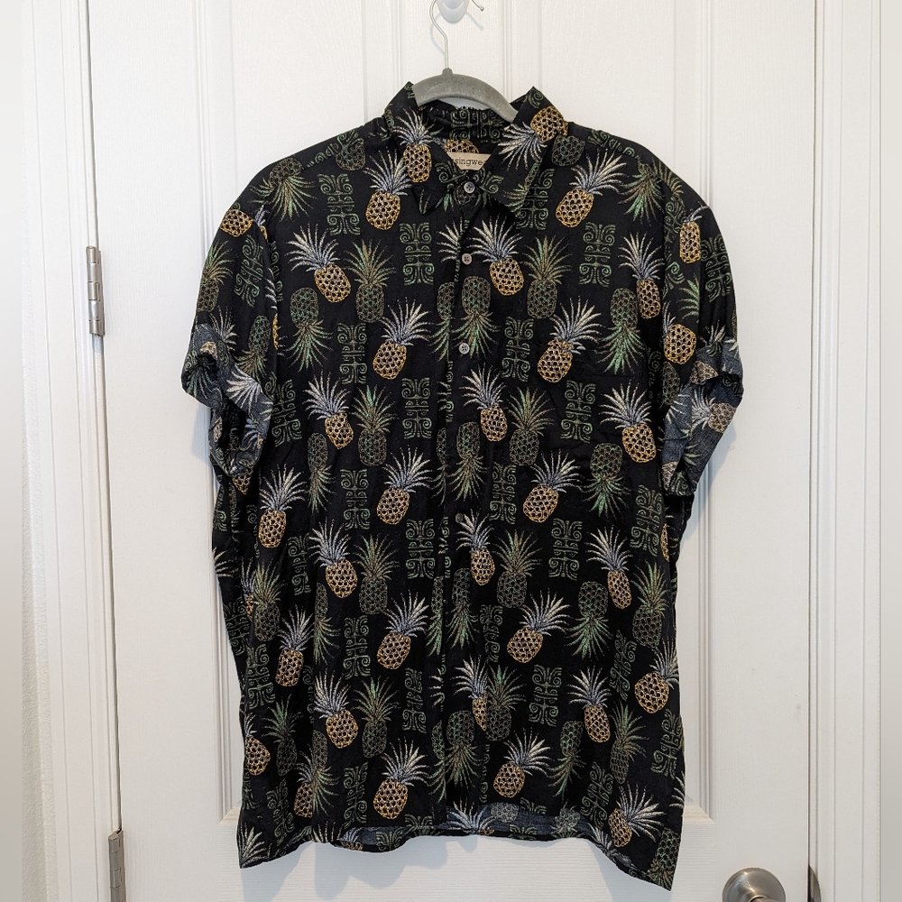 Munsingwear Pineapple Hawaiian shirt